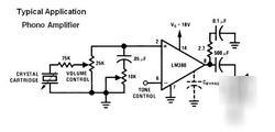 LM380 audio power amplifier design kit with pcb