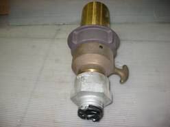 New - anderson mining co. 400 amp wire/plug receptacle