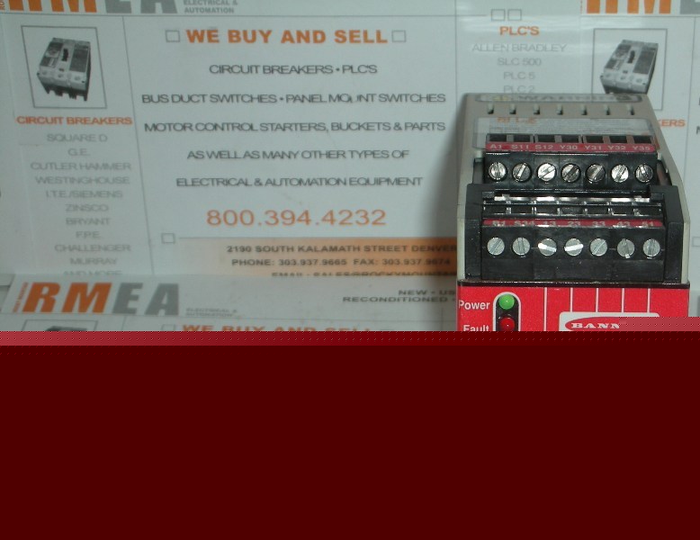 New banner ESGA5A supply voltage safety switch 