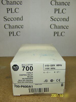 New in box 700-P600A1 allen bradley 700P600A1 h-260