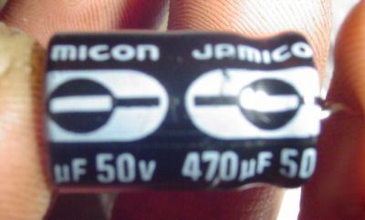 New jamicon 50V 470UF capacitor 20PCS