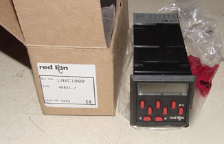 New red lion counter LNXC1000 in box