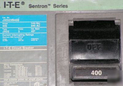 Siemens type S4 panel board 240 volts max 400 a main 