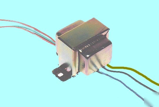 Small magnetically shielded power transformers
