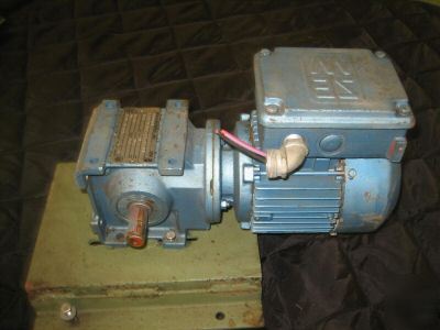  electric motor 0.33HP 3-phase sew eurodrive dft 71 C4