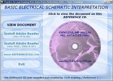 Basic electrical schematic intrepretation - training cd