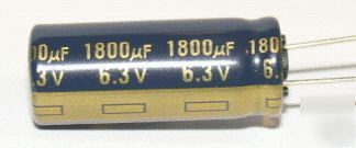 Capacitor 6.3V 1800UF 10MM low-esr mainboard repair