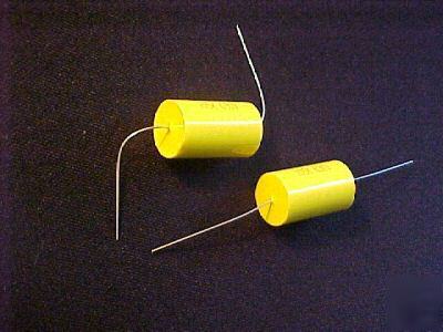 0.68UF at 630V tubular axial film capacitors : qty=10