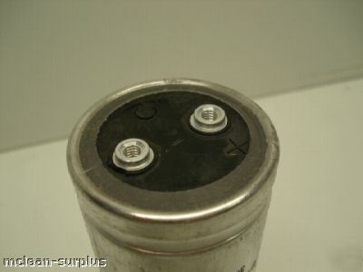 (2) pair sprague computer grade capacitor 47000UF 15VDC