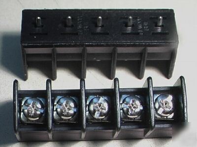 2 piece pcb mount terminal block 5 pin