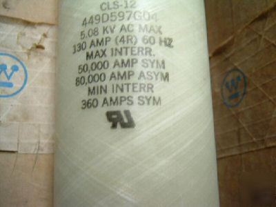 Fuse, westinghouse cls-12 v 5080 5.08KV <156N4