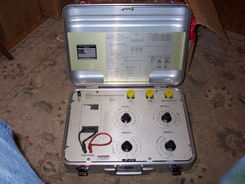 Ge cfm 56 pmc system resistance tester aircraft maint.?