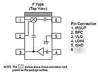 NJG1551F 800MHZ band gaasfet rf mixer mmic njr 100PCS