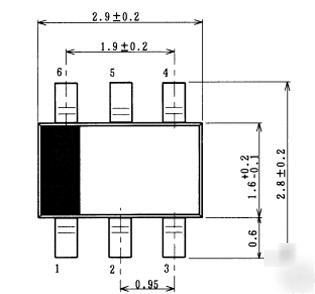 NJG1551F 800MHZ band gaasfet rf mixer mmic njr 100PCS