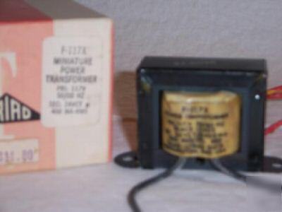 New triad f-117X miniature power transformer ( in box)