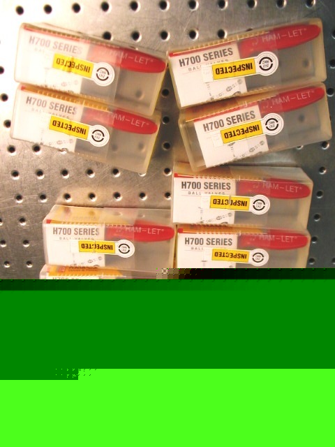 T29565 [13] ham-let h-710 ball valves