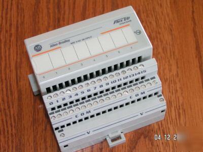 Allen bradley flex i/o 120 vac input module 1794-OA8 +