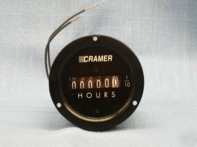 Cramer ac voltage hour meter 6X137 635G