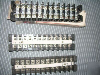 Cutler hammer ge terminal block lot electrical