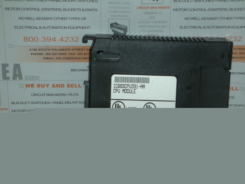 Ge fanuc IC693CPU331-aa cpu module, used