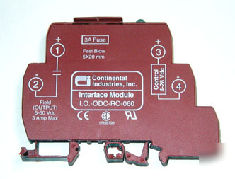 Io-odc-ro-060 mini rail mount interface output module