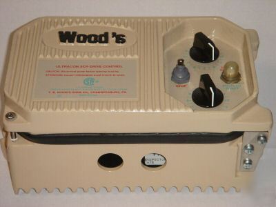 J100 ultracon j-trol scr control tb woods 1 hp