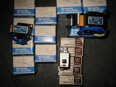 Matsushita solenoid 1 lot