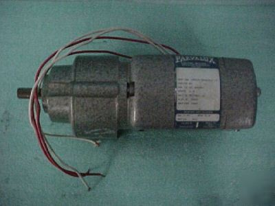 Parvalux servo motor ref-sd ia.sis/508160/1C