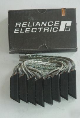 Reliance electric carbon motor brush#3141-ws-8 per box