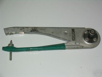 Hughes hand crimping / crimp tool a-108609-200