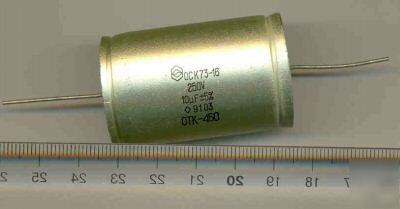K73-16 capacitors 10UF @ 250V+/-5% for hi-end lot OF4