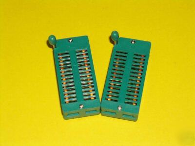 3M 24 pin universal ic zif socket x 4 pieces