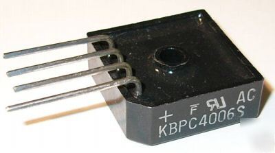 600 volt 25 amp bridge rectifier - vertical mounting