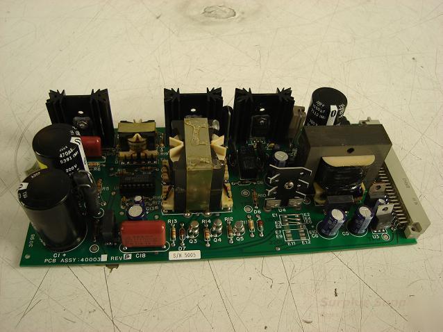 Custom pcb board assy. 40003 power board