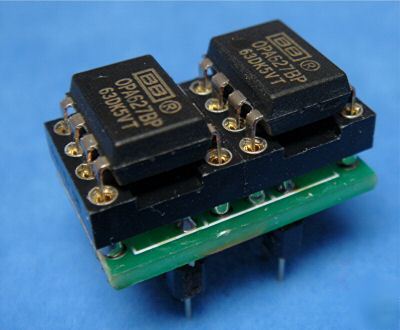 Dual to mono opamp OPA2604 LM358 TL072 OPA627 OPA627BP