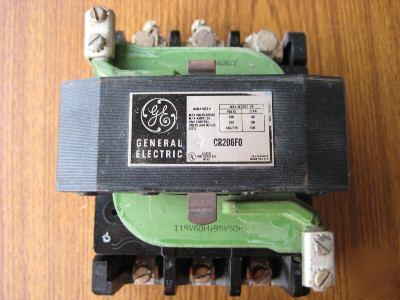 Ge CR206F0 size 4 135A general electric contactor