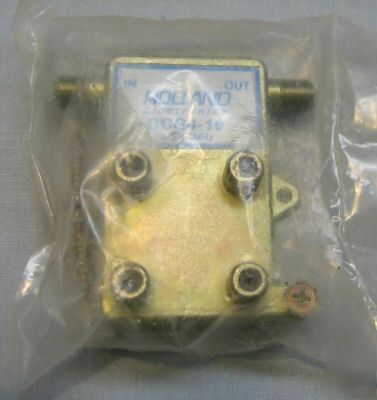 Holland DCG4-24 tru-spec directional coupler rf 4 port