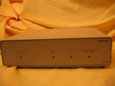 Siemens ts 758 teleservice interface