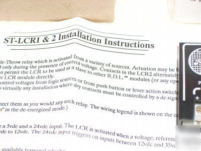 St-LCR2 logic control relay