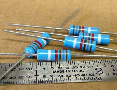 180 ohm 2% @ 1W wirewound power resistors (100 pcs)