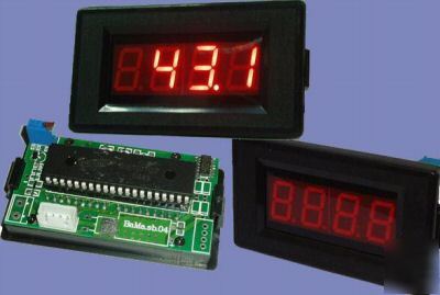 3-1/2 ledÂ dc current meter 0 to 20UA,...,5A selectable