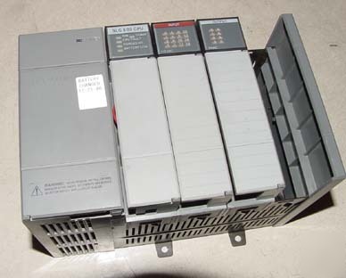 Allen bradley SLC500 502 cpu 4 slot plc system
