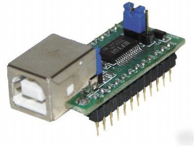 Ftdi UM245R usb-parallel fifo module - FT245RL avr pic