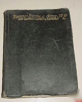 Hawkins electrical guide no. 2 vintage manual 1914