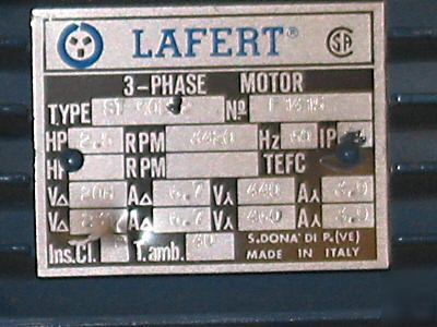 Lafert industrial geared motor with a 3 phase motor