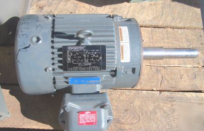 Marathon electric 5 3 hp motor frame 184TC 2 speed 