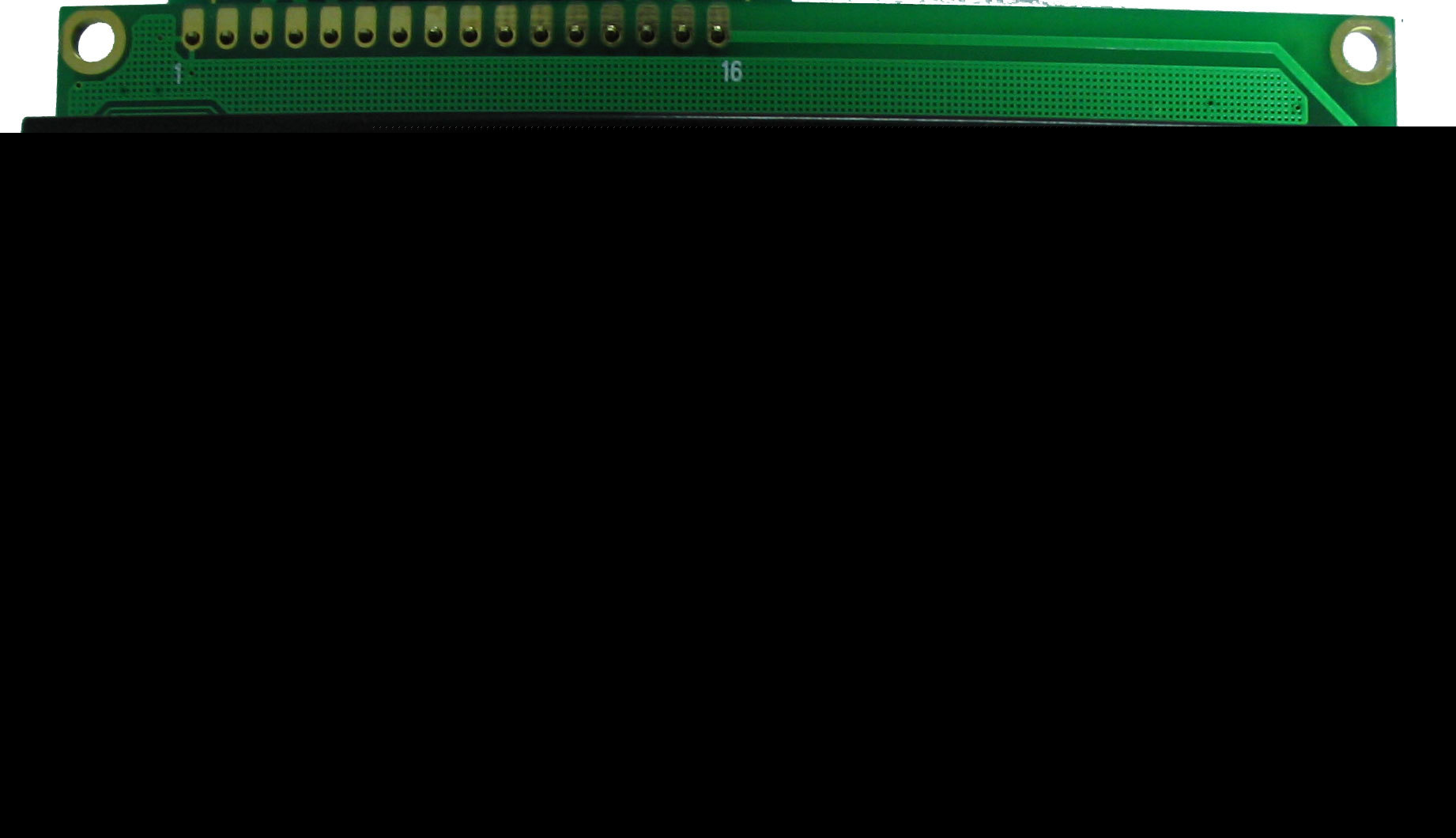 New HD44780 20X4 lcd white text on blue w/ pc kit