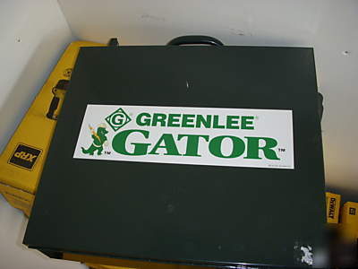 New greenlee gator plus EK1240 crimper 12-ton hydraulic 