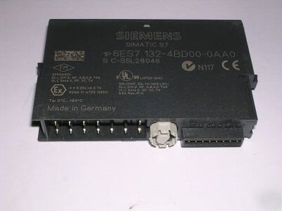 New siemens 6ES7-132-4BD00-0AA0, 6ES71324BD000AA0 