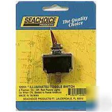 Seachoice lighted toggle switch
